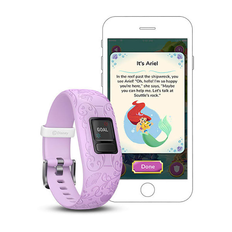 GARMIN Vivofit Junior2 WW, Adjustable, Princess Purple