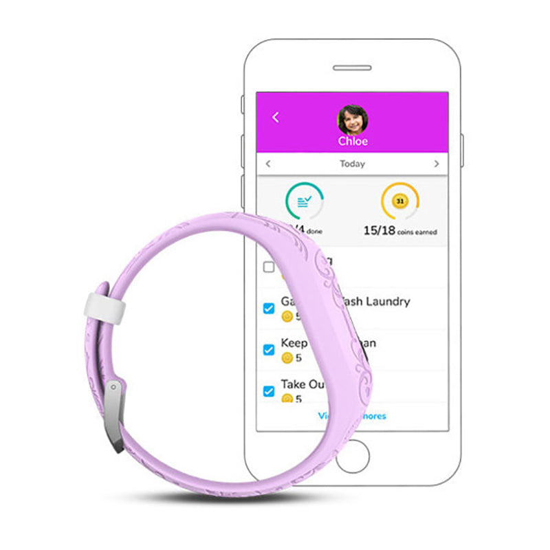 GARMIN Vivofit Junior2 WW, Adjustable, Princess Purple