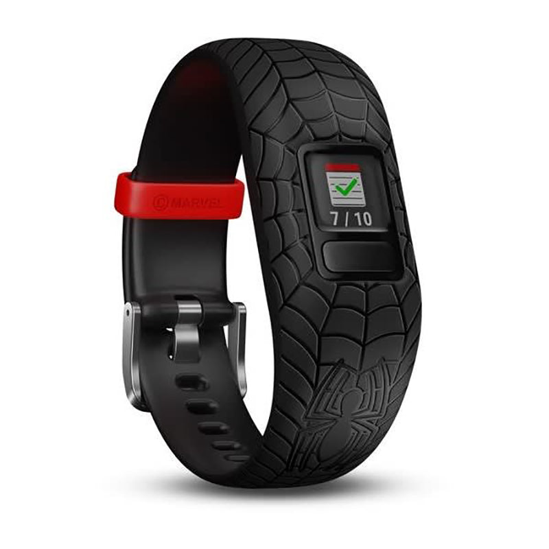 GARMIN Vivofit Junior 2 WW, Adjustable Spider Man Black