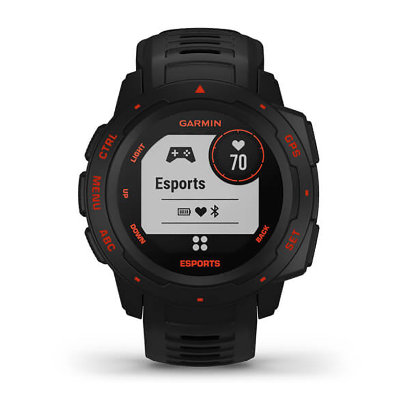 GARMIN Instinct Esports Edition WW, GPS Watch Black Lava
