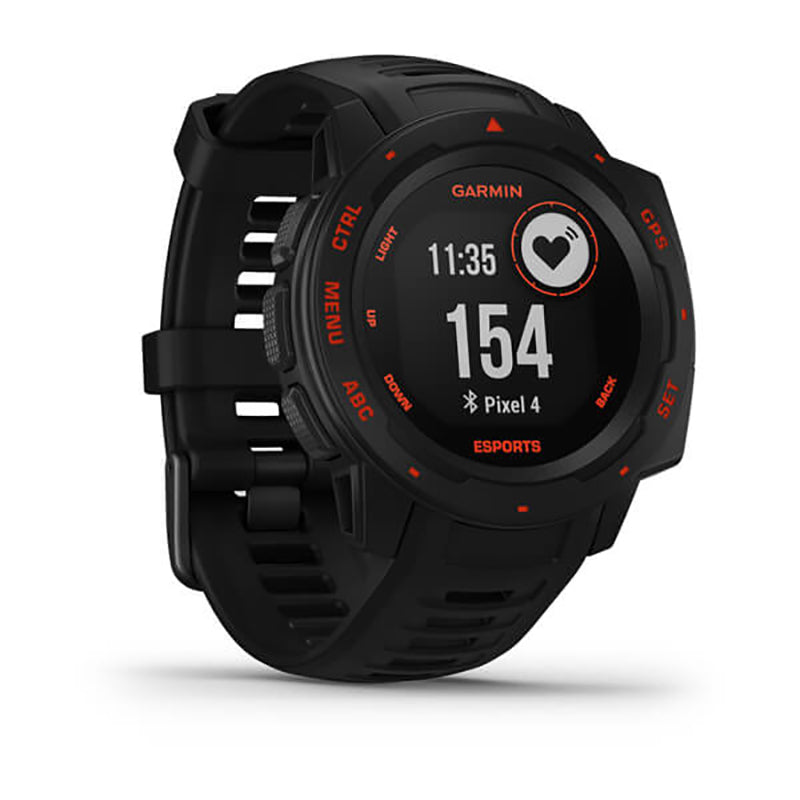GARMIN Instinct Esports Edition WW, GPS Watch Black Lava