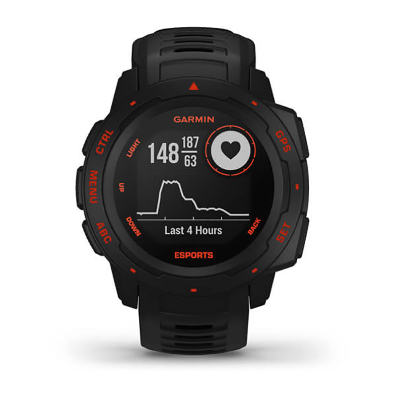 GARMIN Instinct Esports Edition WW, GPS Watch Black Lava