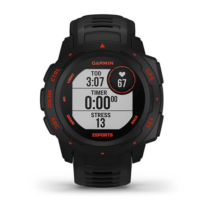 GARMIN Instinct Esports Edition WW, GPS Watch Black Lava
