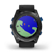 GARMIN Descent™ MK2I, EMEA, Titanium Carbon Grey DLC with Black Band Watch