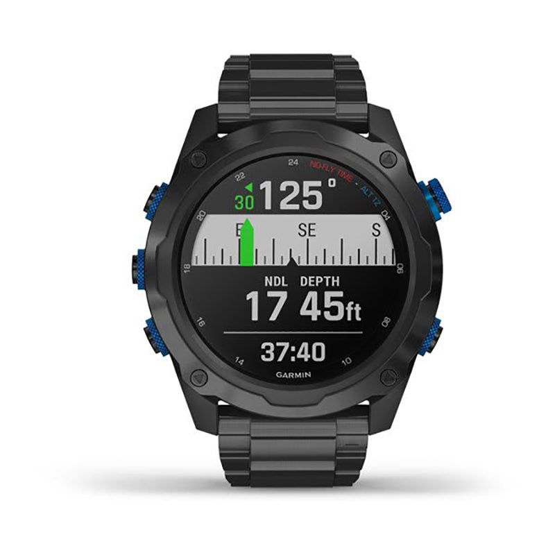 GARMIN Descent™ MK2I Bundle, EMEA, Titanium Carbon Grey DLC with DLC Titanium Band (Includes Descent T1)