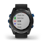 GARMIN Descent™ MK2I, EMEA, Bundle, Titanium Carbon Grey DLC with Black Band Watch (Includes Descent T1)