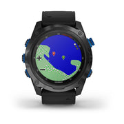 GARMIN Descent™ MK2I, EMEA, Bundle, Titanium Carbon Grey DLC with Black Band Watch (Includes Descent T1)