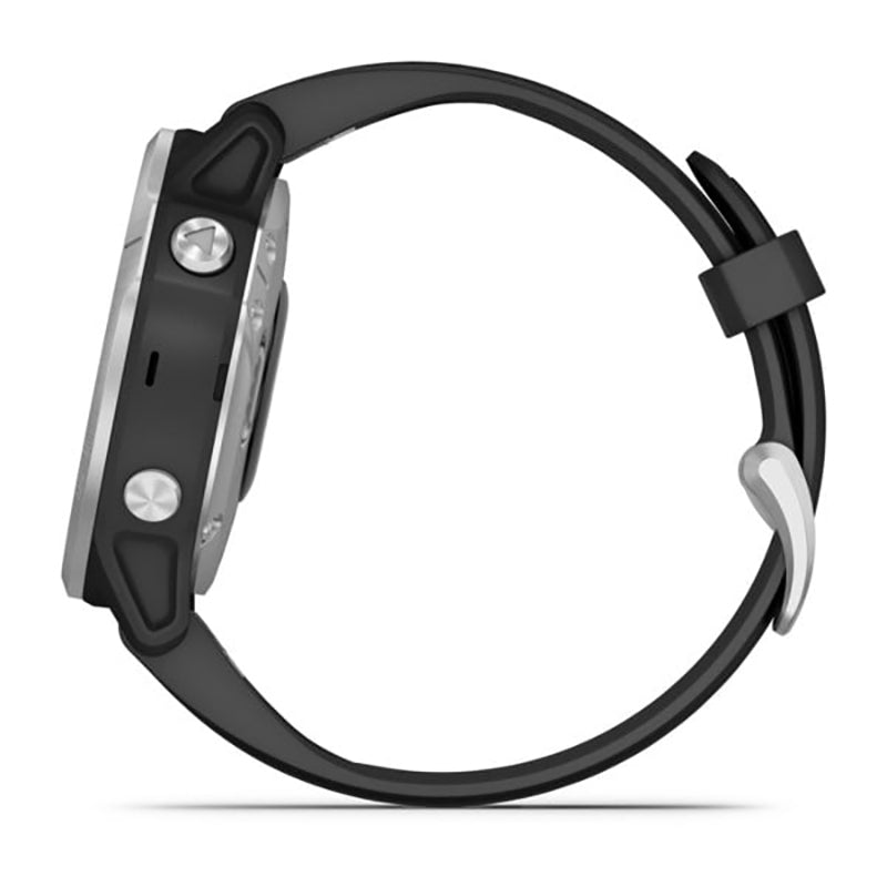 GARMIN Fenix 6S Watch Silver with Black Band