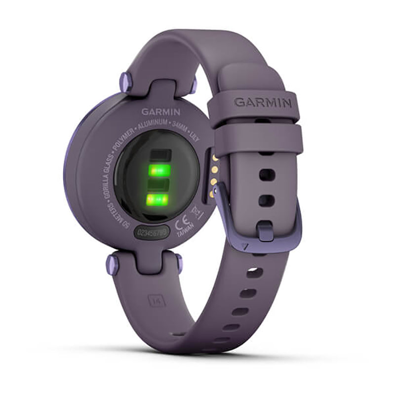 GARMIN Lily Sport Edition, EMEA, Midnight Orchid Bezel with Deep Orchid Case and Silicone Band
