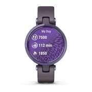 GARMIN Lily Sport Edition, EMEA, Midnight Orchid Bezel with Deep Orchid Case and Silicone Band