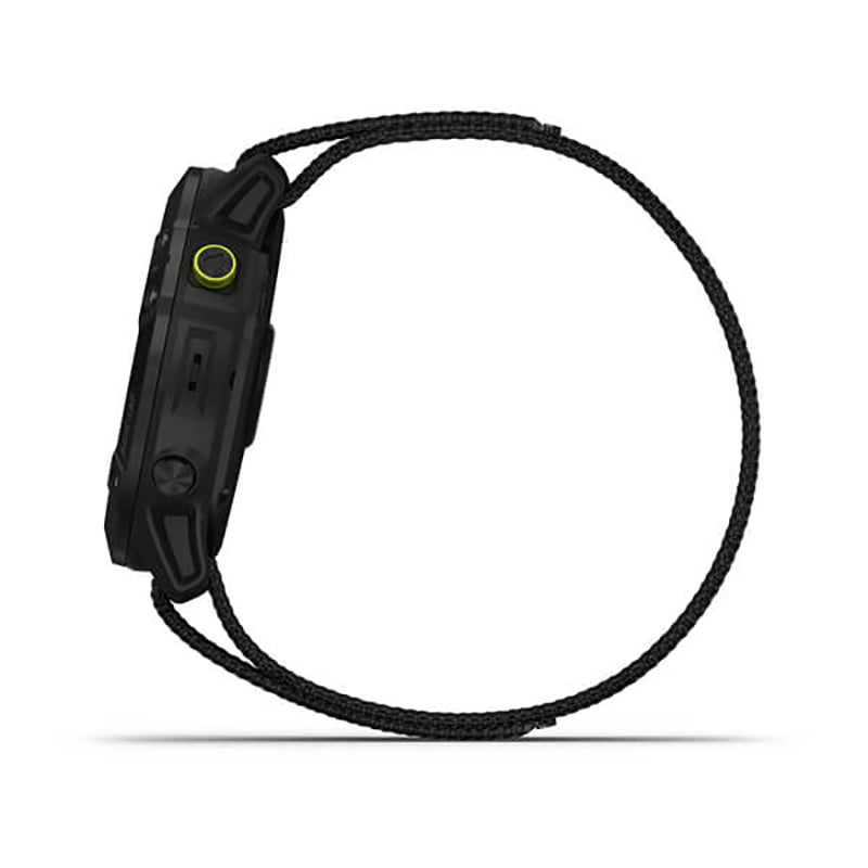 GARMIN Enduro Carbon Grey DLC Titanium with Black UltraFit Nylon Strap Watch