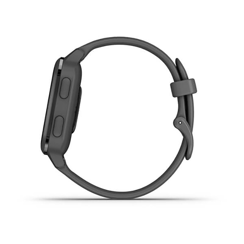 GARMIN Venu Sq Slate Aluminium Bezel with Shadow Grey Case and Silicone Band