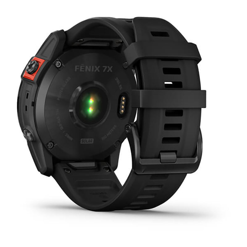 GARMIN Fenix® 7X Solar Edition, EMEA/AUS/NZ/AFR/SAM, Slate Grey with Black Band Watch