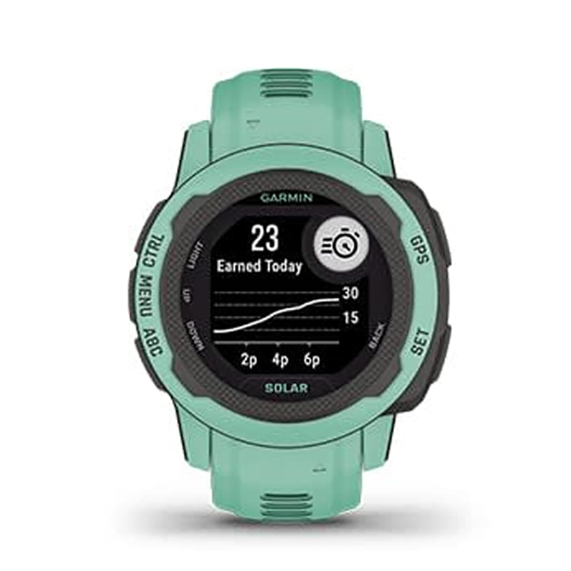 GARMIN Instinct® 2S Solar Standard Edition, WW, Neo Tropic GPS Watch