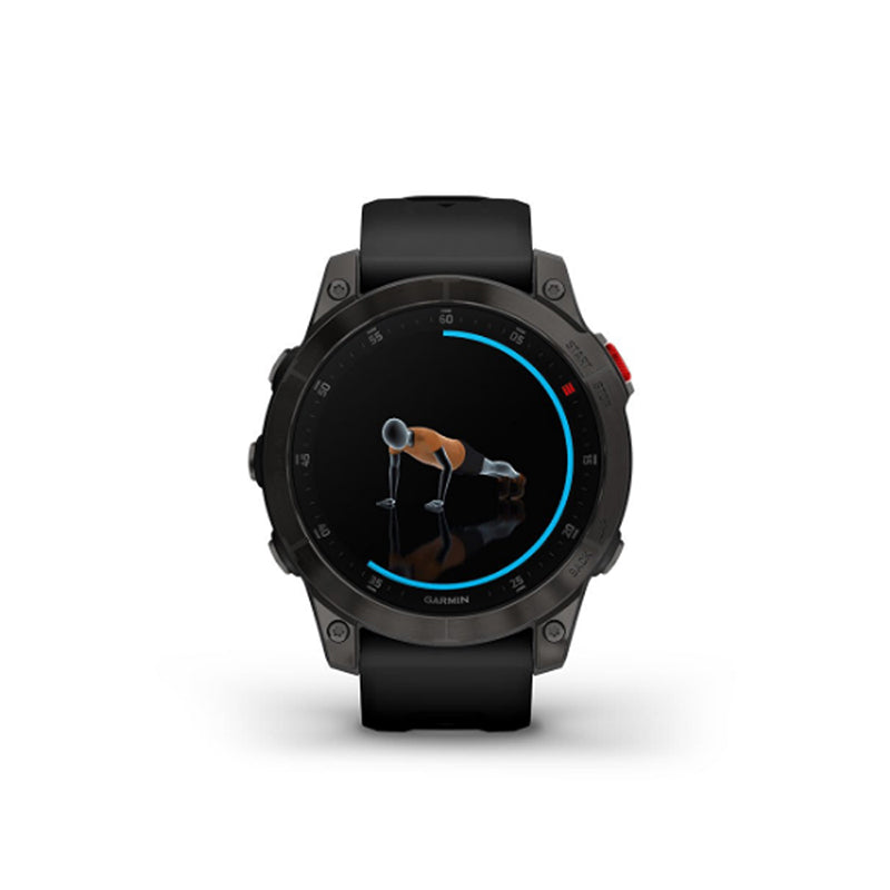 GARMIN Epix™ (Gen 2) EMEA, Sapphire Smart Watch Black Titanium