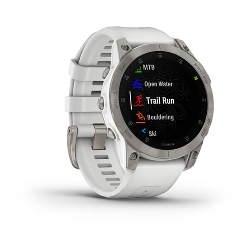 GARMIN Epix™ (Gen 2) EMEA, Sapphire Smart Watch White Titanium