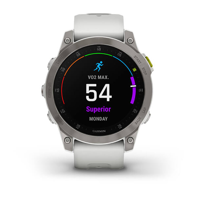 GARMIN Epix™ (Gen 2) EMEA, Sapphire Smart Watch White Titanium