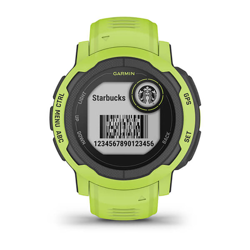 GARMIN Instinct® 2 Standard Edition, WW, Electric Lime GPS Watch