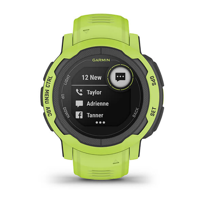 GARMIN Instinct® 2 Standard Edition, WW, Electric Lime GPS Watch