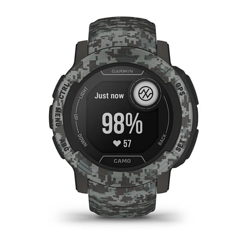 GARMIN Instinct® 2 Camo Edition, WW, Graphite Camo GPS Watch
