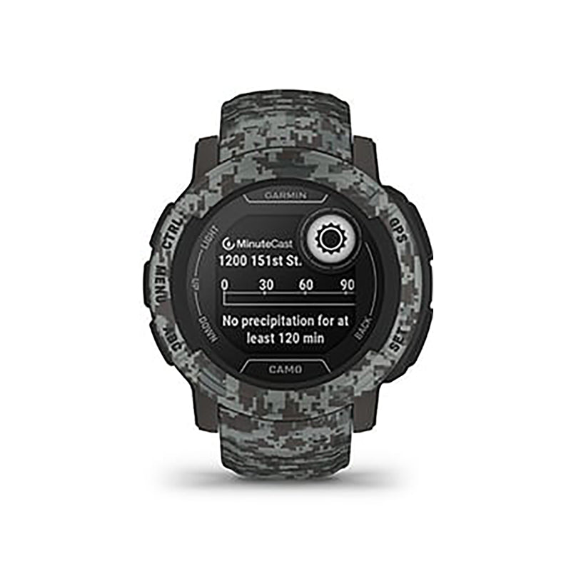 GARMIN Instinct® 2 Camo Edition, WW, Graphite Camo GPS Watch