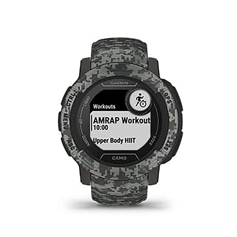 GARMIN Instinct® 2 Camo Edition, WW, Graphite Camo GPS Watch