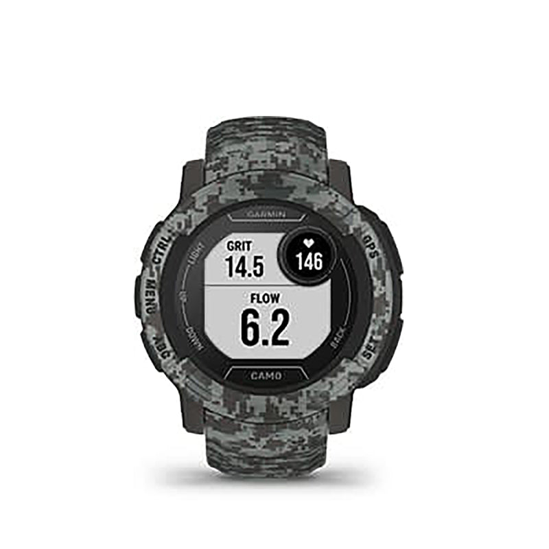 GARMIN Instinct® 2 Camo Edition, WW, Graphite Camo GPS Watch