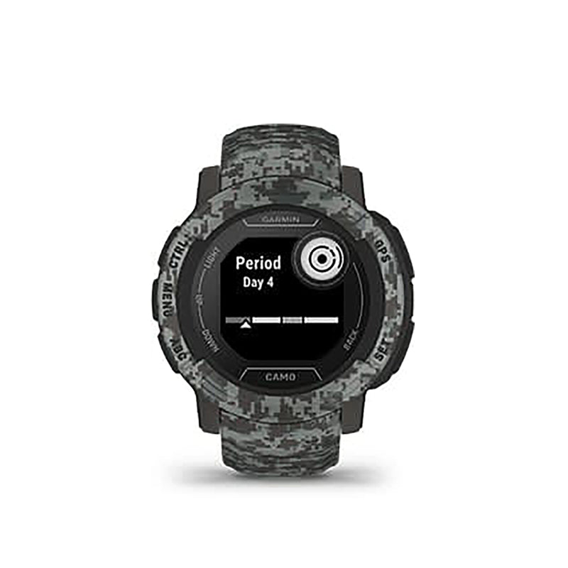 GARMIN Instinct® 2 Camo Edition, WW, Graphite Camo GPS Watch