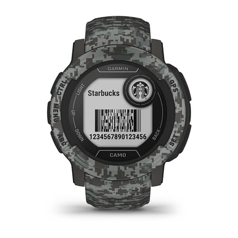 GARMIN Instinct® 2 Camo Edition, WW, Graphite Camo GPS Watch