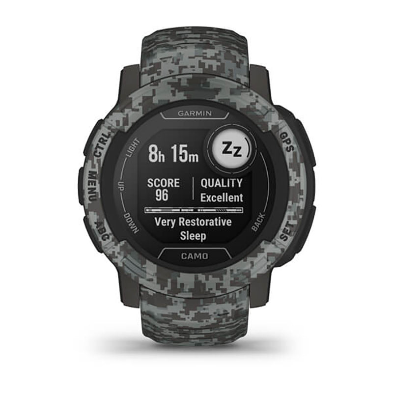 GARMIN Instinct® 2 Camo Edition, WW, Graphite Camo GPS Watch