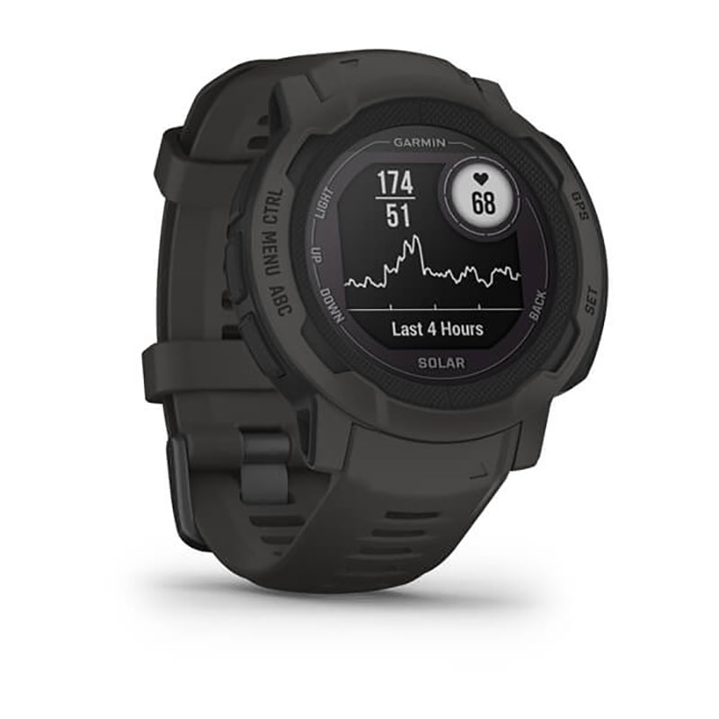 GARMIN Instinct® Solar Standard Edition, WW, Graphite GPS Watch