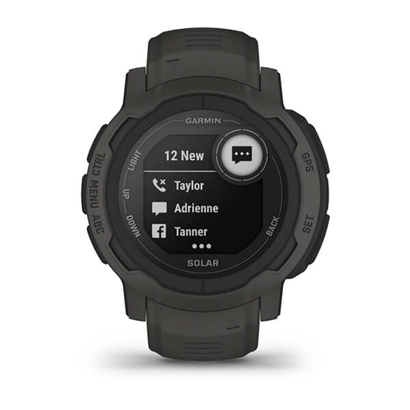 GARMIN Instinct® Solar Standard Edition, WW, Graphite GPS Watch