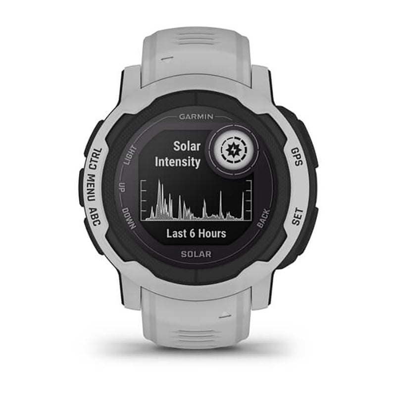 GARMIN Instinct® Solar Standard Edition, WW, Mist Grey GPS Watch