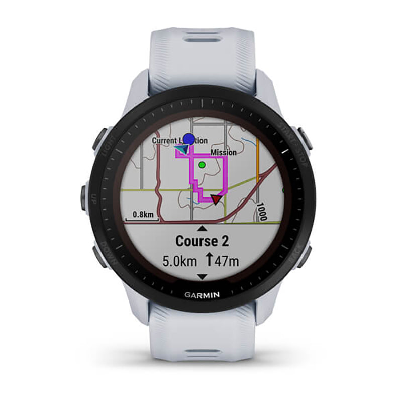 GARMIN Forerunner 955 Solar, EMEA, Whitestone