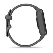 GARMIN Venu Sq 2 Slate Aluminium Bezel with Shadow Grey Case and Silicone Band