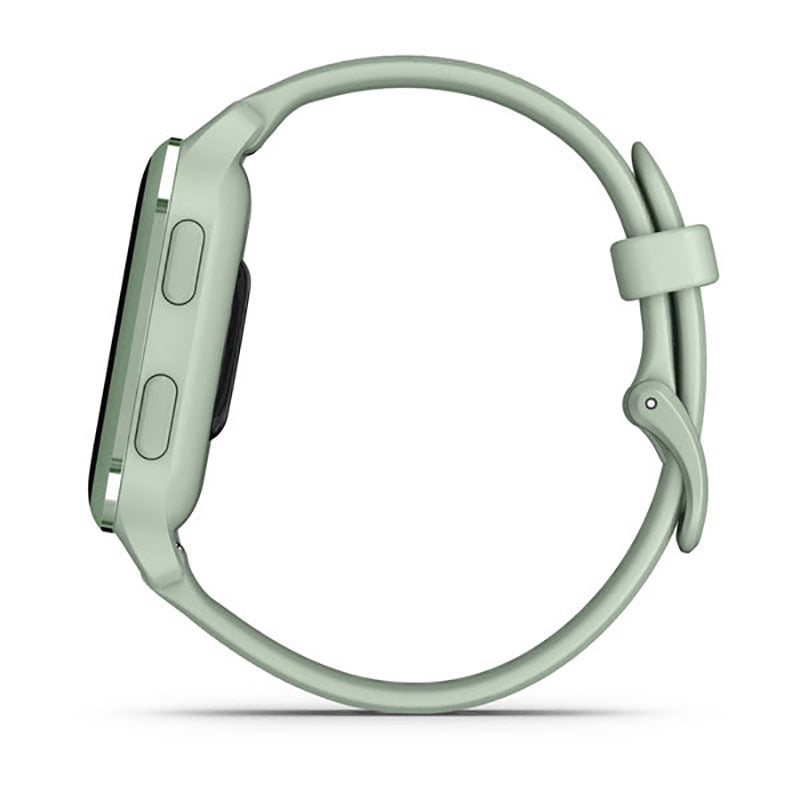 GARMIN Venu Sq 2 Metallic Mint Aluminium Bezel with Cool Mint Case and Silicone Band