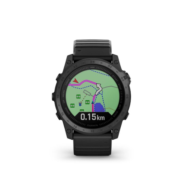 GARMIN Tactix 7 Standard Edition EMEA, Premium Tactical GPS Watch with Silicone Band