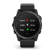GARMIN Tactix 7 Standard Edition EMEA, Premium Tactical GPS Watch with Silicone Band