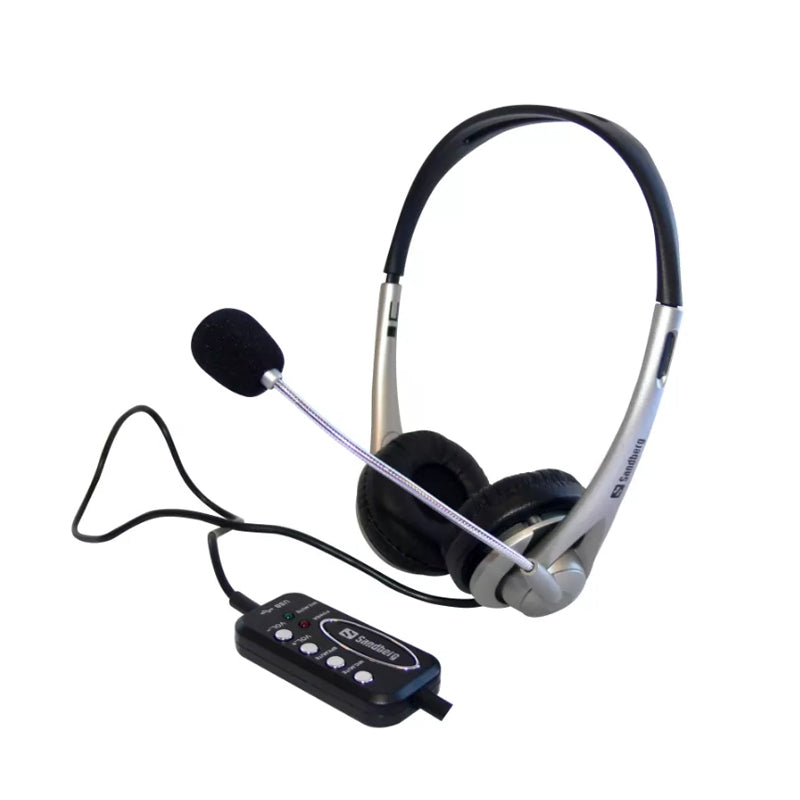 Sandberg USB Chat Set -Black