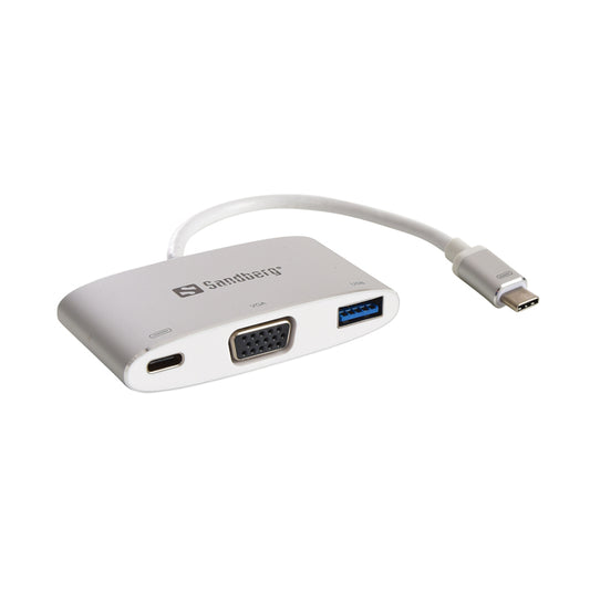 Sandberg USB-C Mini Dock VGA+USB