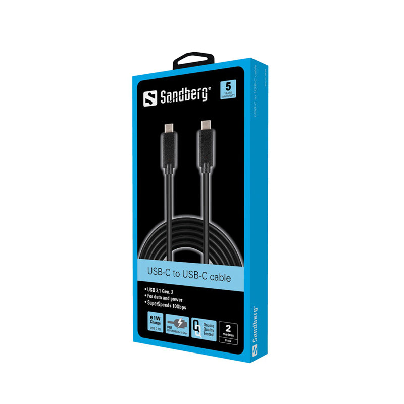 Sandberg USB-C USB-C 2m USB 3.1 Gen.2