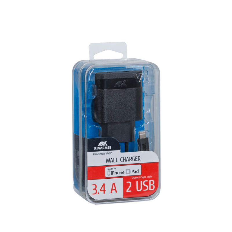 RivaCase Rivapower VA4125 BD2 Wall Charger Black