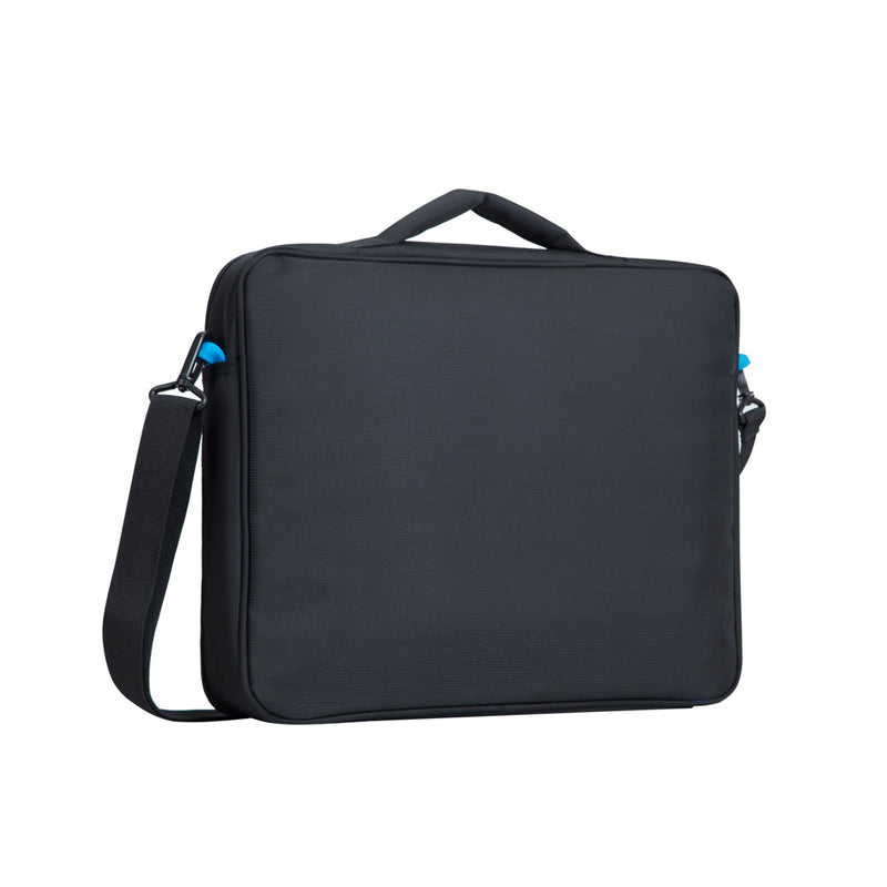 RivaCase 8087 Black Clamshell Laptop Bag 16"