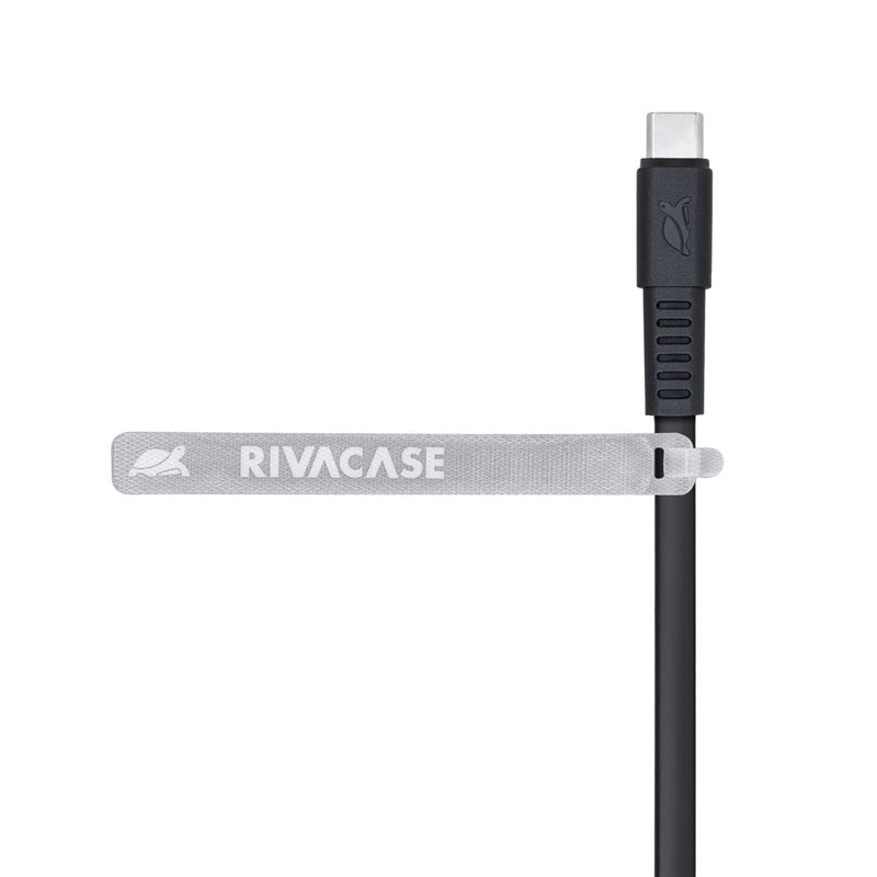 RivaCase Type-C 2.0 – USB Cable 1.2m Black