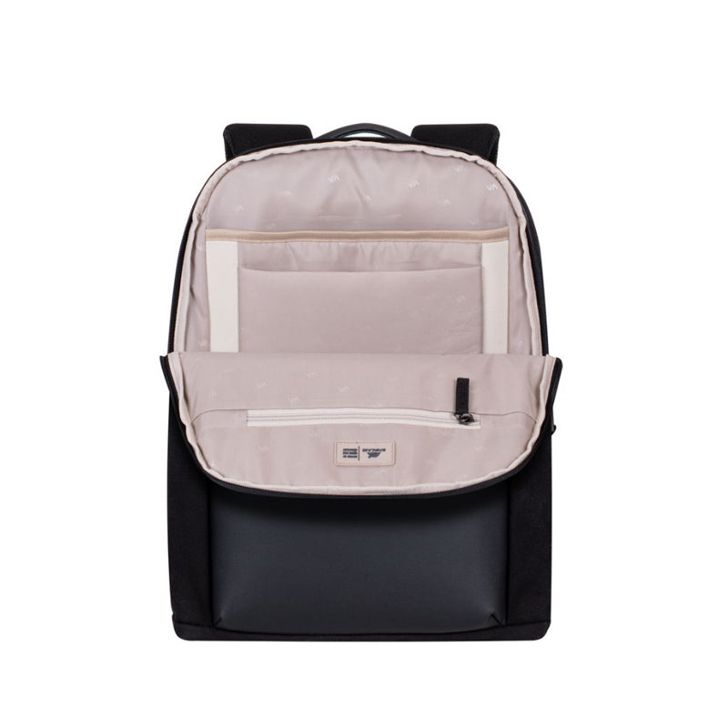 RivaCase 8524 Black 14" Canvas Urban Backpack