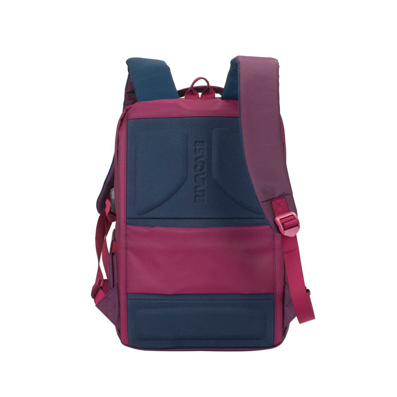 RivaCase 7767 Claret Violet/Purple Laptop Backpack 15.6"