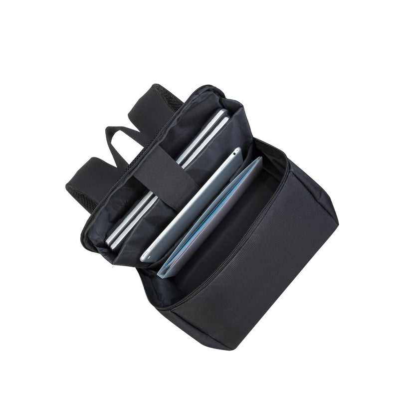 RivaCase 8068 Black Full Size Laptop 15.6"+ Sport Bottle