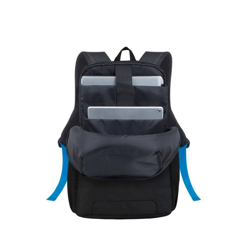 RivaCase 8068 Black Full Size Laptop 15.6"+ Sport Bottle