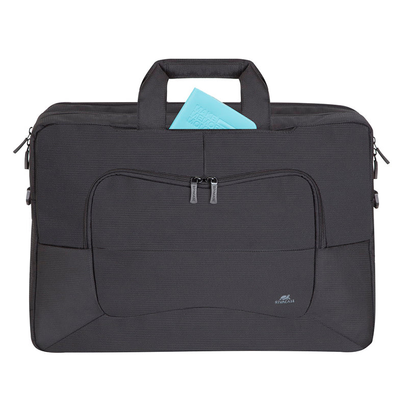 RivaCase 8455 Black Full Size Laptop Bag 17.3"