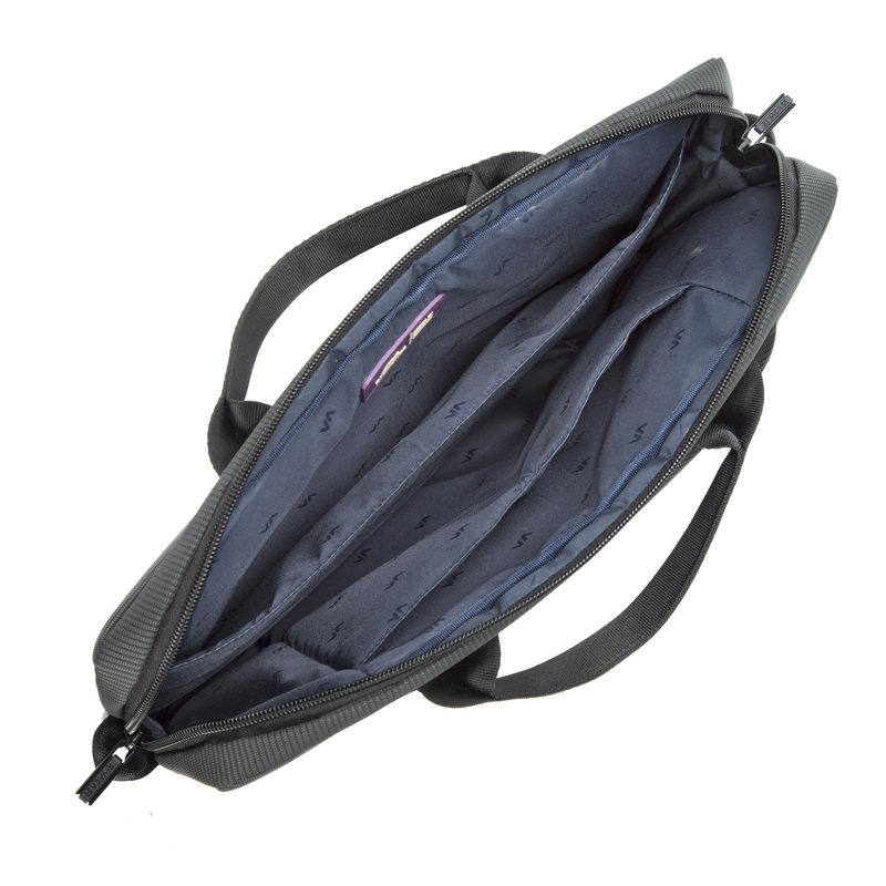 RivaCase 8730 Grey Laptop Bag 15.6"